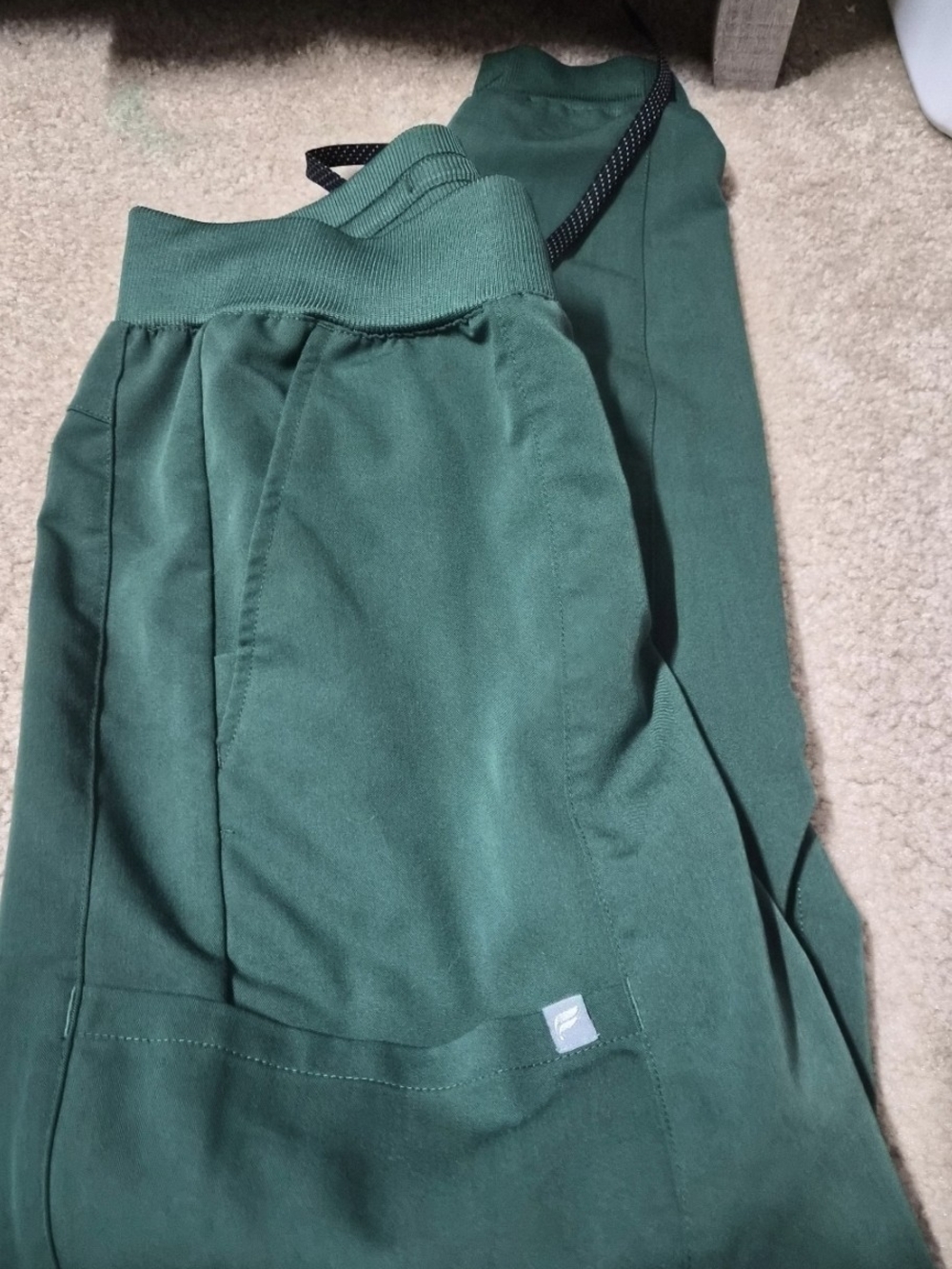 Fabletics Green Scrub Pants